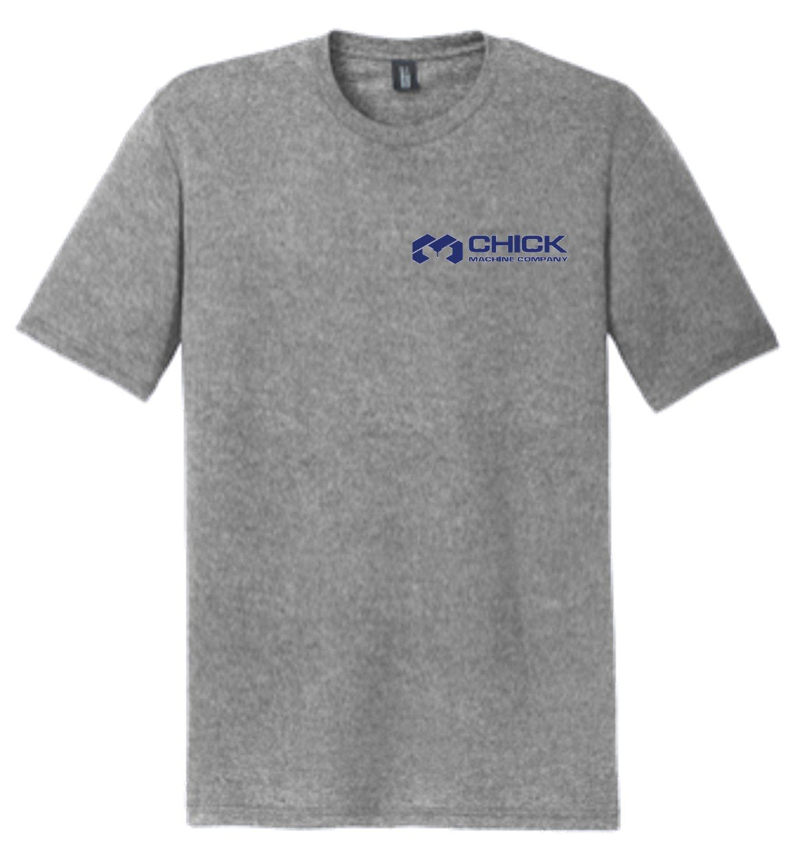 Men's T Grey Frost Left Chest Logo